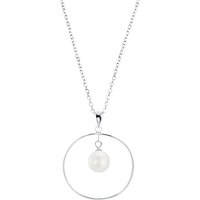 s.Oliver Kette mit Anhänger, 2034393, mit Muschelkernperle silberfarben|weiß Unkategorisiert online kaufen