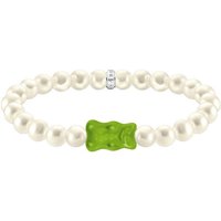 THOMAS SABO Armband THOMAS SABO x HARIBO Schmuck: Perlenarmband mit Goldbär, mit Kristallglas - mit Süßwasserzuchtperle grün|silberfarben Unkategorisiert online kaufen THOMAS SABO Armband THOMAS SABO x HARIBO Schmuck: Perlenarmband mit Goldbär, mit Kristallglas - mit Süßwasserzuchtperle grün|silberfarben Unkategorisiert online kaufen