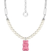 THOMAS SABO Kette mit Anhänger THOMAS SABO x HARIBO Schmuck: Gliedercollier mit Goldbär, mit Kristallglas - mit Süßwasserzuchtperle rosa|silberfarben Unkategorisiert online kaufen THOMAS SABO Kette mit Anhänger THOMAS SABO x HARIBO Schmuck: Gliedercollier mit Goldbär, mit Kristallglas - mit Süßwasserzuchtperle rosa|silberfarben Unkategorisiert online kaufen