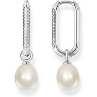 THOMAS SABO Paar Creolen CR689-643-14 Creolen Ohrringe Damen Glieder und Perlen Silber Unkategorisiert online kaufen