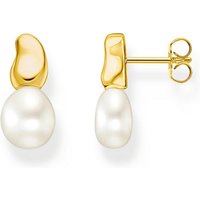 THOMAS SABO Paar Ohrstecker Natural Beauty Ohrstecker kleine, Bold Elegance, H2320-430-14, mit Süßwasserzuchtperle gelb|goldfarben Unkategorisiert online kaufen