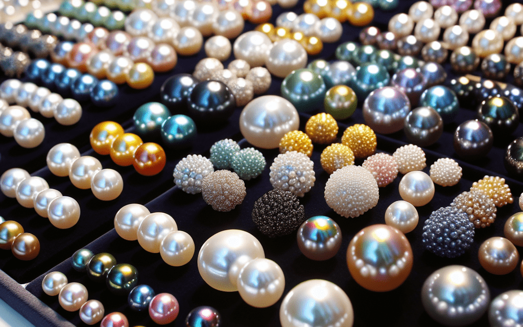 Exklusiver Blick auf eine Perlenschau