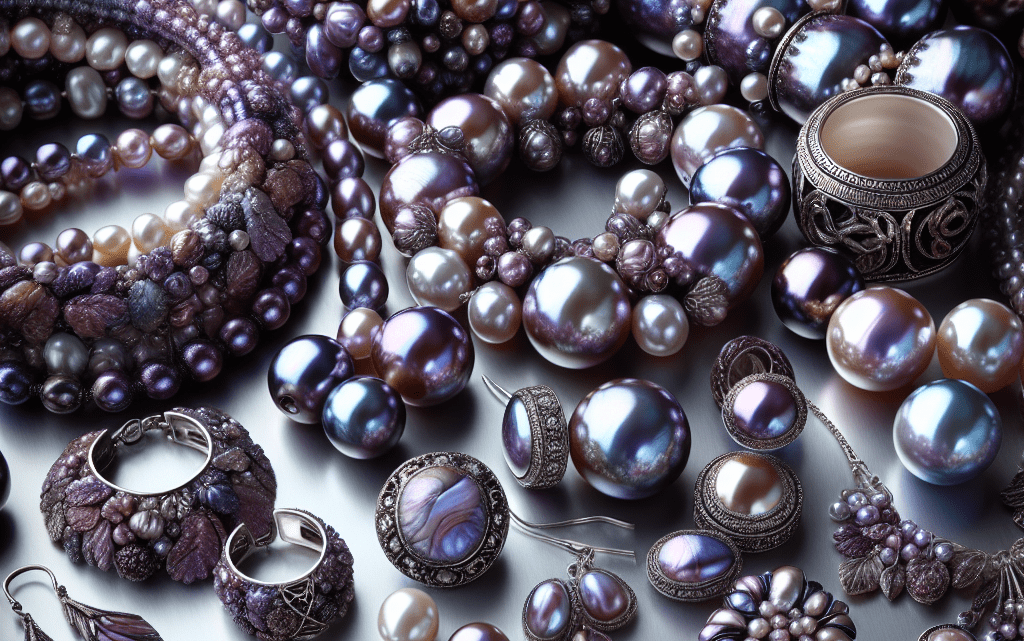 strong>Perlen als Augenschmaus
Perlen sind wahre Augenweiden und können in vielfältiger Weise in Schmuckstücken präsentiert werden. Besonders faszinierend sind hierbei die violett und lavendelfarbenen Metallic-Süßwasserperlen. Sie verleihen jedem Schmuckstück einen Hauch von Eleganz und Extravaganz. Ihre Farben erinnern an einen verregneten Tag, an dem die Welt in sanfte Pastelltöne getaucht ist. Perfekt für diejenigen, die sich nach einem Hauch von Farbe in ihrem Schmuck sehnen.

Süßwasserperlen kommen in einer Vielzahl von Farben vor, von klassischem Weiß bis hin zu exotischen Farbtönen wie Violett oder Lavendel. Sie sind das Ergebnis eines natürlichen Prozesses, bei dem eine Auster oder Muschel ein Perlmutt um einen fremden Körper bildet, der in ihr Inneres gelangt ist. Die Farbvielfalt der Perlen ist dabei ebenso beeindruckend wie ihre Formenvielfalt, die von perfekt rund bis barock reicht.

Neue Trends in der Perlen-Schmuckwelt