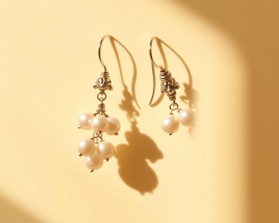 Elegante Creolen mit Perlen – Zeitloser Schmuck