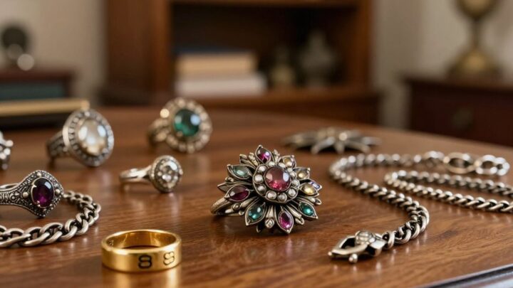 Wenn Schmuck Geheimnisse trägt: Die verborgene Sprache von Ringen, Broschen & Ketten