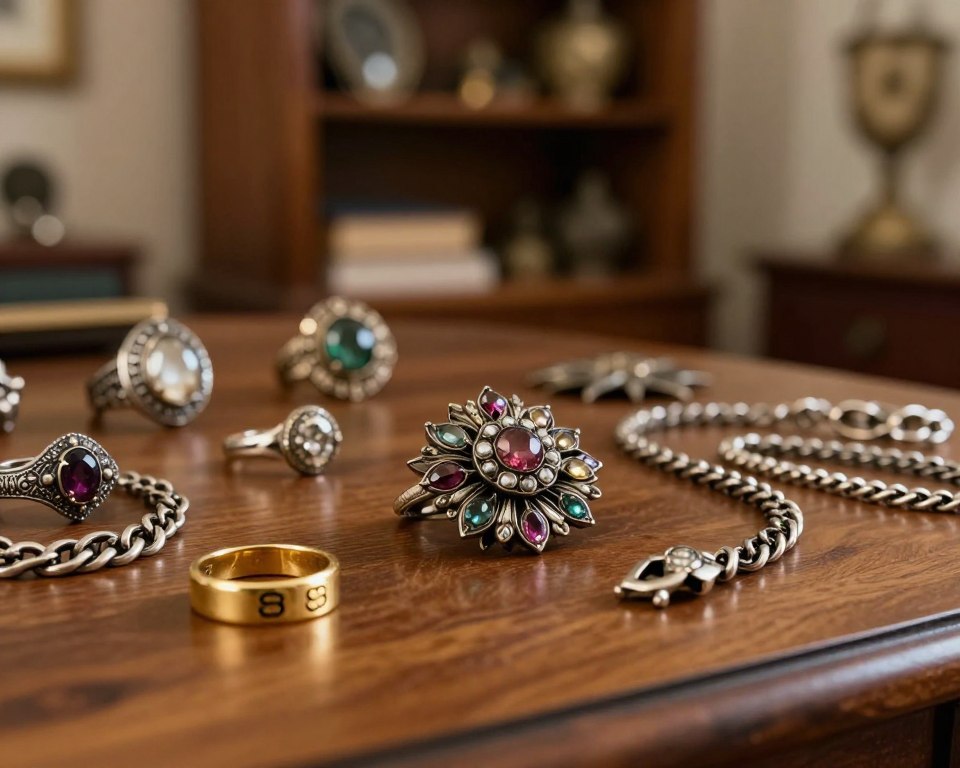 Wenn Schmuck Geheimnisse trägt: Die verborgene Sprache von Ringen, Broschen & Ketten