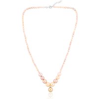 Ming-Perlen-Silbercollier (TPC)