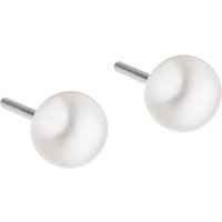 Ernstes Design Ohrringe Perle E146 Edelstahl Stecker Ohrstecker Süßwasserperle