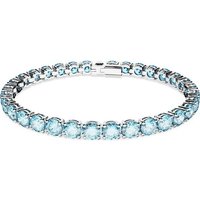 Swarovski Perlenarmband Swarovski-MATRIX:ARMBAND M AQUA/RHS M 5648928 16,5 cm weiß