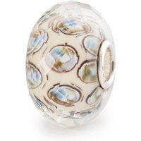 Trollbeads Bead Perlen der Güte, TGLBE-30137 beige|braun|weiß