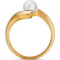 CHRIST Goldring CHRIST Damen-Damenring Süßwasserperle gelb|goldfarben